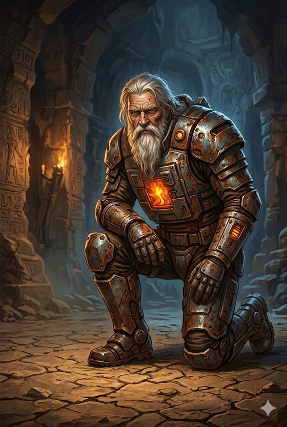 The Rusted Relic villain